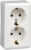 Розетка, Systeme (Schneider) Electric Хит RA16-238I-B
