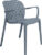 Стул пластиковый, Ellastik Plast Rattan Ola Dom