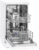 Посудомоечная машина, Krona Riva 45 FS WH / 00026384
