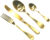 Набор столовых приборов, Herdmar Rocco Old Gold 089302405172000017