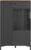 Шкаф, Black Red White San Gimignano REG1D1W/140