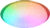 Потолочный светильник, Estares Saturn 25W RGB R-328-SHINY/WHITE-220-IP44/2019