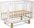 Детская кроватка, Polini Kids Simple 341 с маятником / 0003167-26