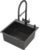 Мойка кухонная, Roxen Simple 560220-50B PVD c коландером и дозатором