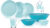 Набор столовой посуды, Luminarc Simply Fantasiya Turquoise V2713