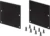 Заглушка для профиля, Arlight SL-LINE-5050-LW BLACK глухая / 038714