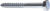 Шуруп, Starfix Шестигранная головка 8×200 DIN 571 / SM-61871-350