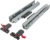 Комплект направляющих мебельных, Samet Smart Slide Push Open / 127230308