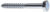 Шуруп, Starfix Шестигранная головка 10×50 DIN 571 / SMC2-63721-50
