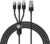 Кабель, Baseus StarSpeed USB to Type-C / iP / Micro USB / 662802387A