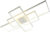 Люстра, Estares Sven 120W 3S-APP-900x500x80-WHITE/WHITE-220-IP20