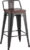 Стул барный, Stool Group Tolix Soft / LF626A Matte Black 3474/PU7005