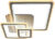 Люстра, Estares Triplex Square 124W 3S-APP-596x596x146-WHITE/WHITE-220-IP20