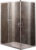 Душевой уголок, BelBagno Unique-A-2-85/100-P-Cr