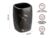 Стакан для зубной щетки и пасты Perfecto Linea Elegance 35-721081 (черный)