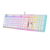 Проводная клавиатура Royal Kludge RK918 RGB (белый, RK Red)