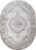 Ковер, Safyun Victoria HL651-CREAM-VIZON-OVAL