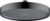 Лейка верхнего душа, Voda VTS02Black