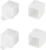 Заглушка для профиля, Arlight WPH-FLEX-1414-TOP WHITE с отверстием / 040862