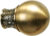 Наконечник для карниза, Lm Decor YF037 Тиффани 25мм